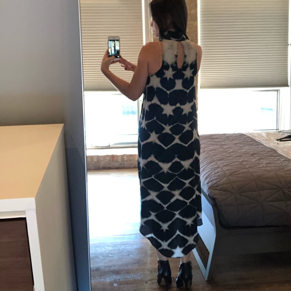 Laura Siegel Silk High Low Dress - Picture 7 of 10